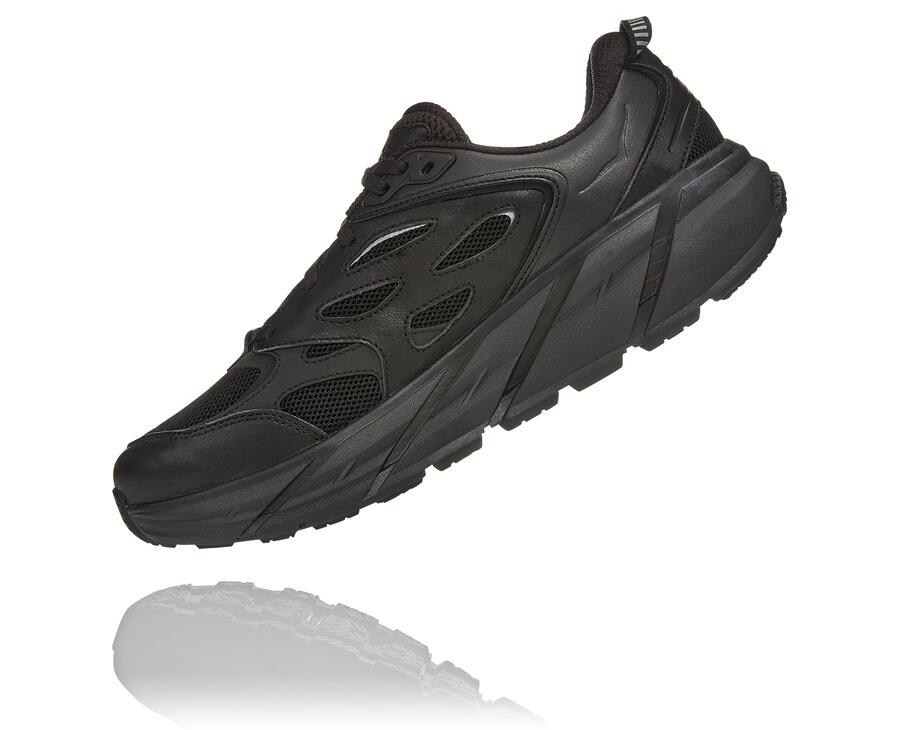 Tenis Hoka One One Hombre Negros - Clifton L - LHGZ07961